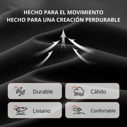 Cortavientos acolchado con capucha para hombre