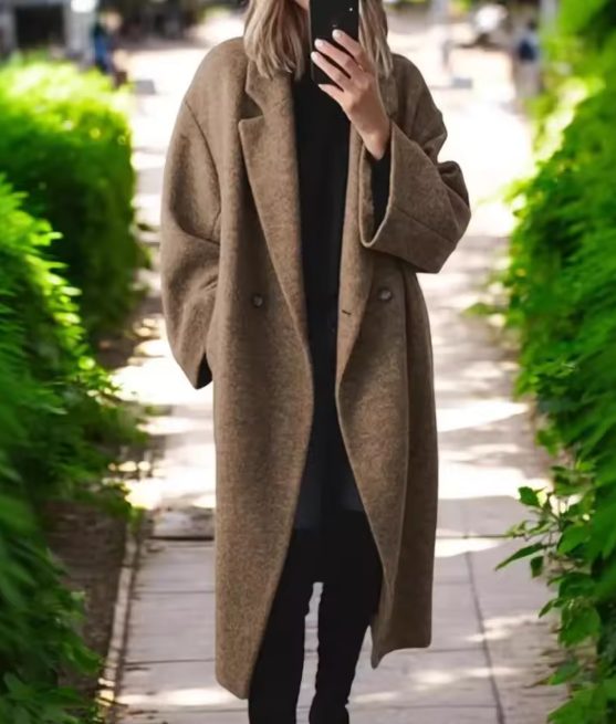 Lorena - Abrigo largo de invierno para mujer